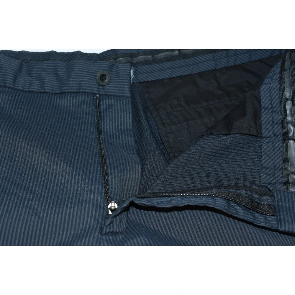 Nike Golf Tour Performance Men Pants 36x32 (27) Dri-Fit Black Striped Read.....